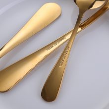 Luxury Golden Stainless Steel Cutlery Set