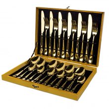 Luxury Golden Stainless Steel Cutlery Set