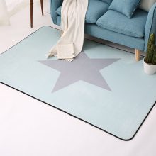 Anti-Slip Soft Geometric Patterned Carpets For Baby Bedroom