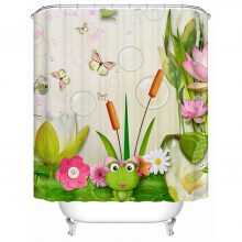 Waterproof Flower Shower Curtains